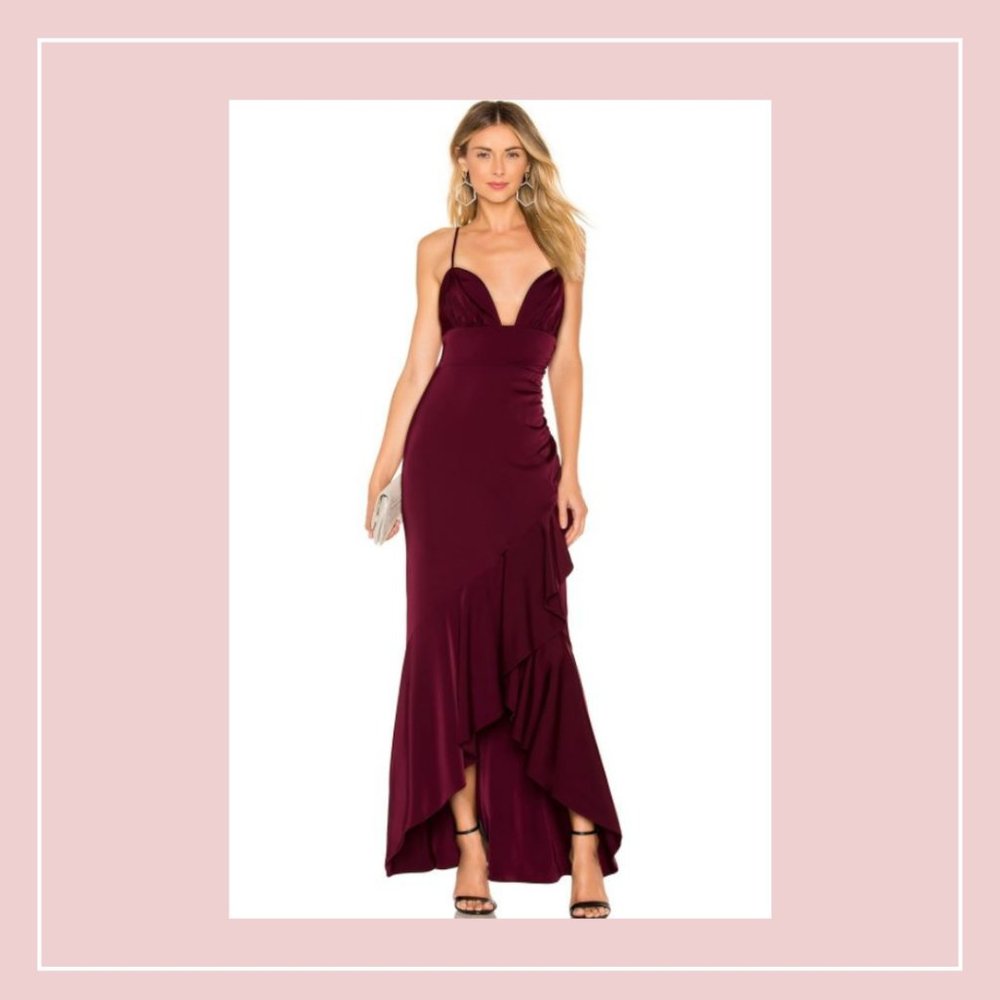 MAJORELLE Sangria Gown